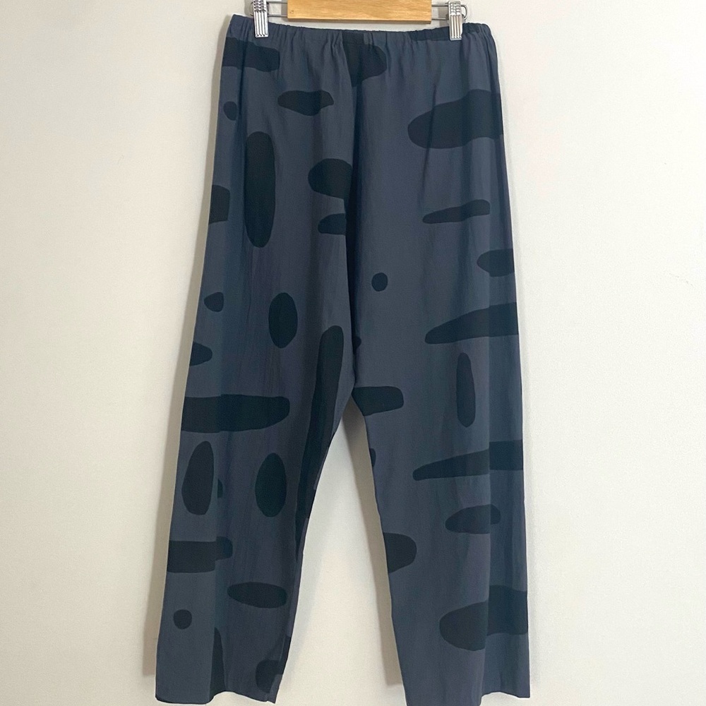 Uzi cotton patterned drop crotch pant size S